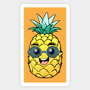 Cool pinapple Magnet